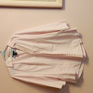 Pink button up shirt